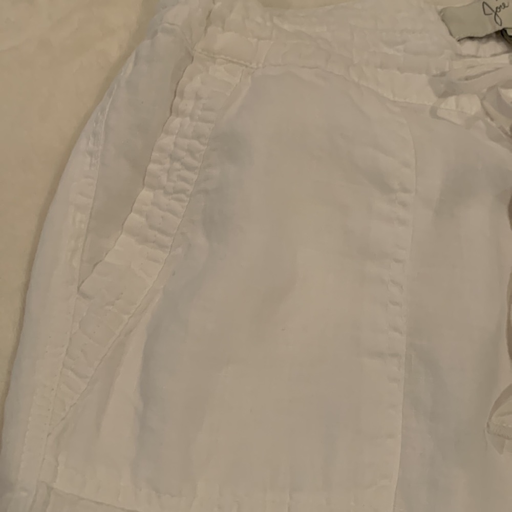 Joie Linen Pant. Zip Front With Drawstring Waist;… - image 7